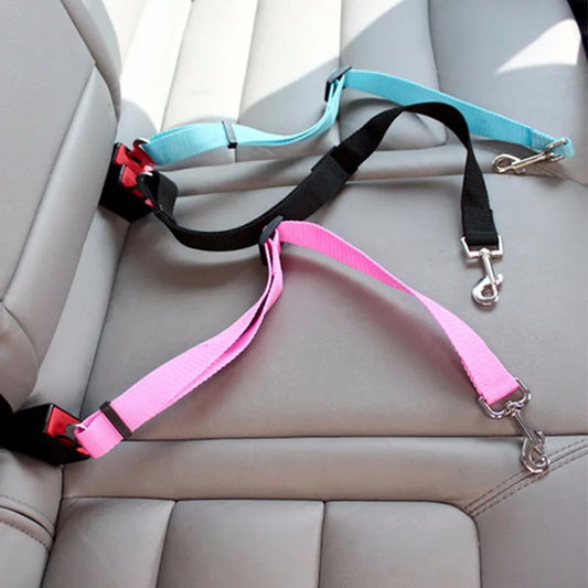 FurGuard Adjustable Pet Travel Seat Belt